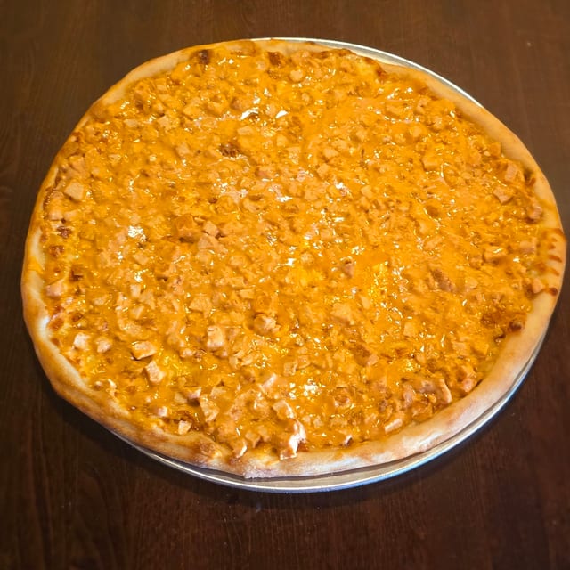 Buffalo Chicken Pizza.