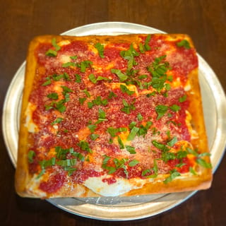 Grandma Cheese Pizza
