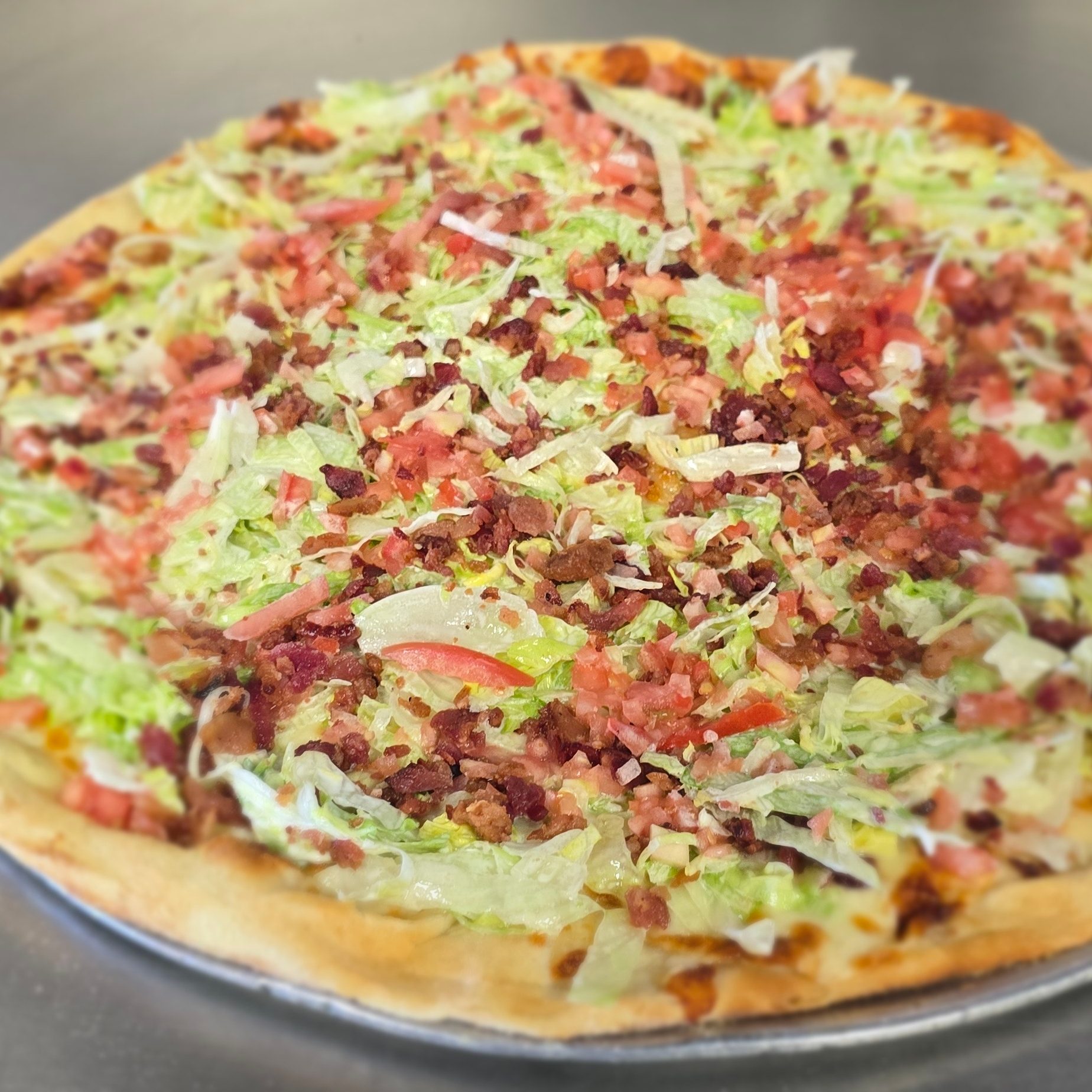 BLT Pizza.