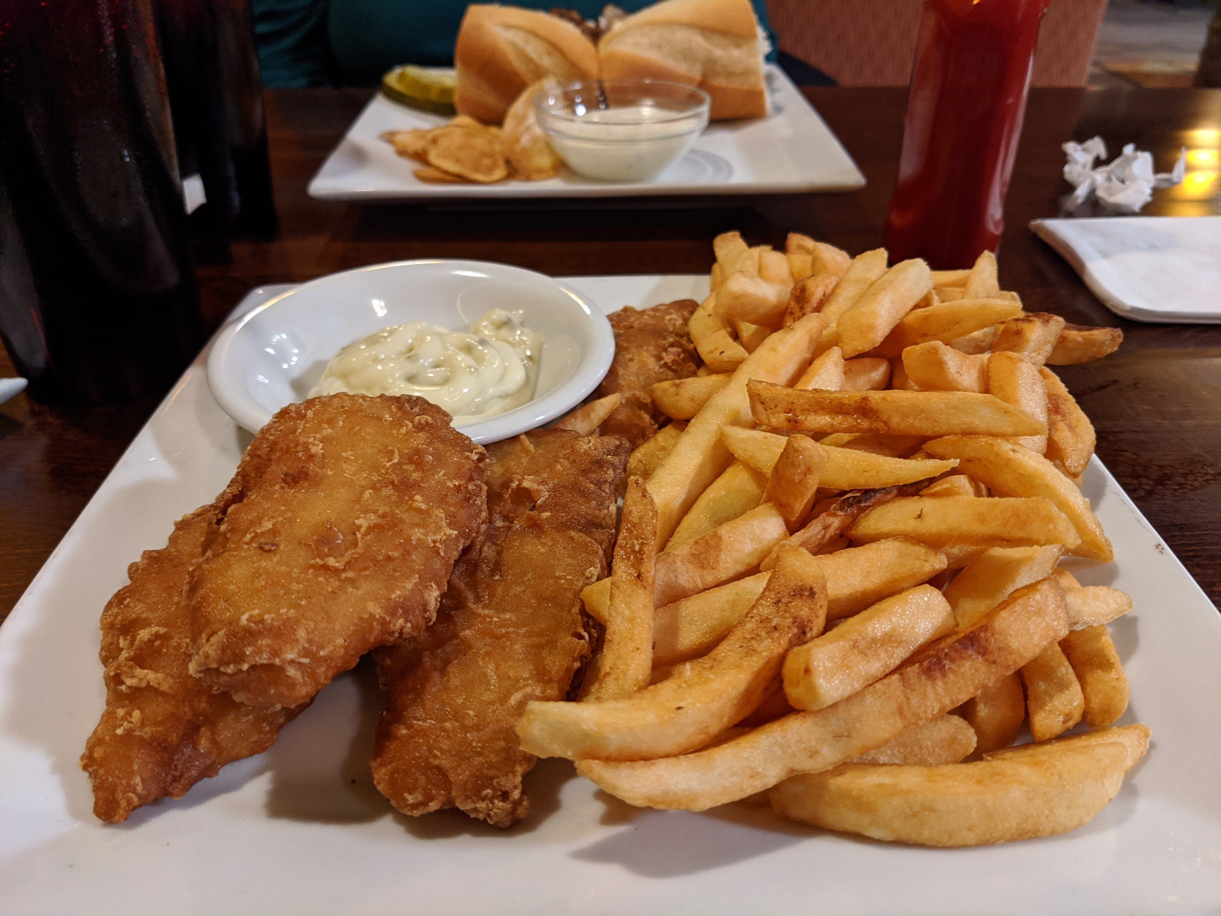 Chicken Fingers with Fries (Basket).