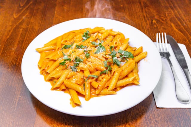 Pasta Alla Vodka.
