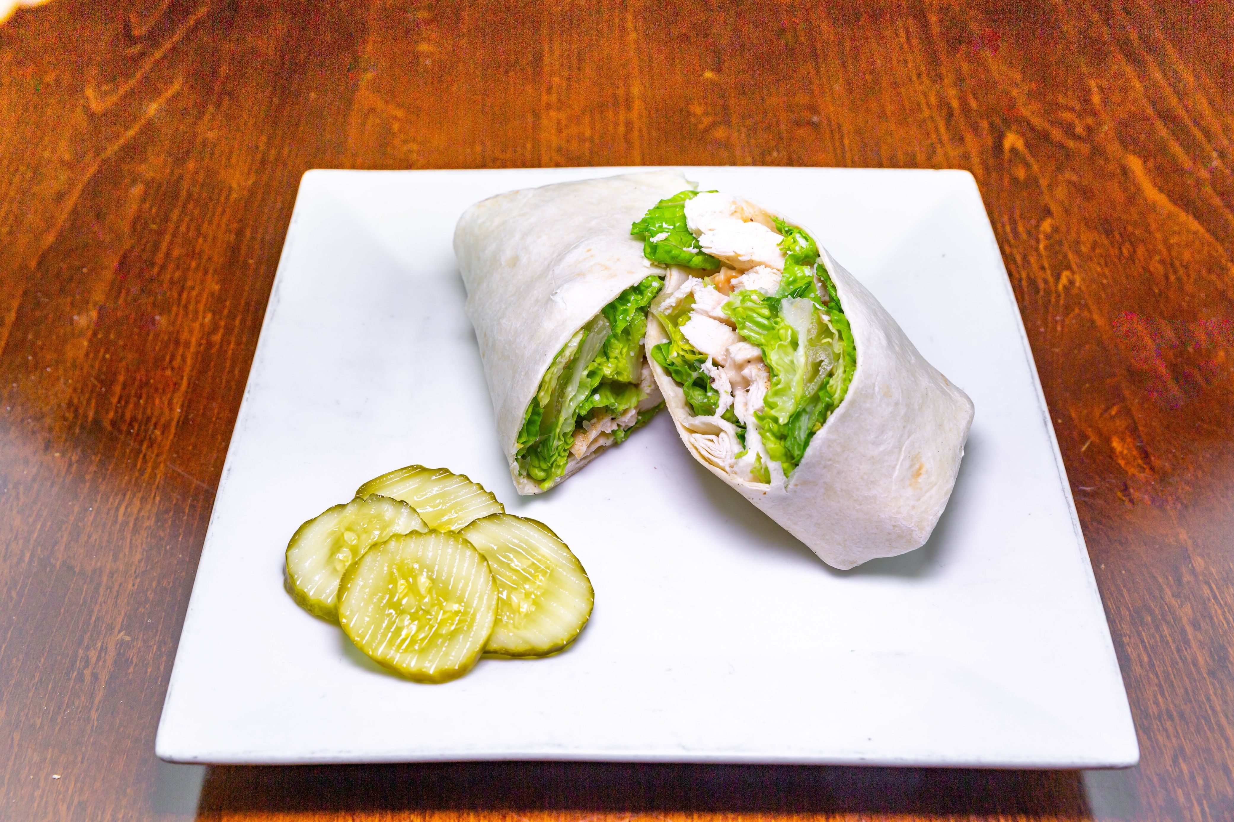Chicken Caesar Wrap.