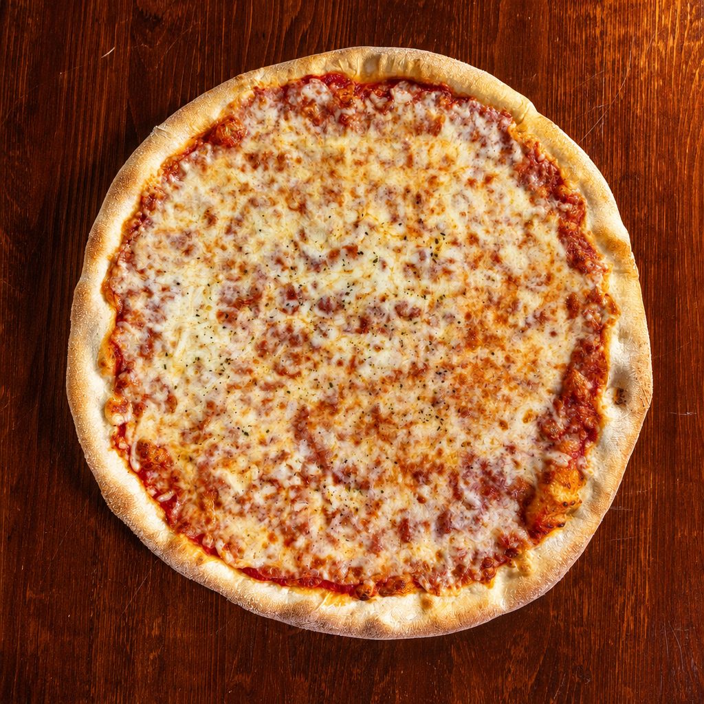 Neapolitan Cheese Pizza.
