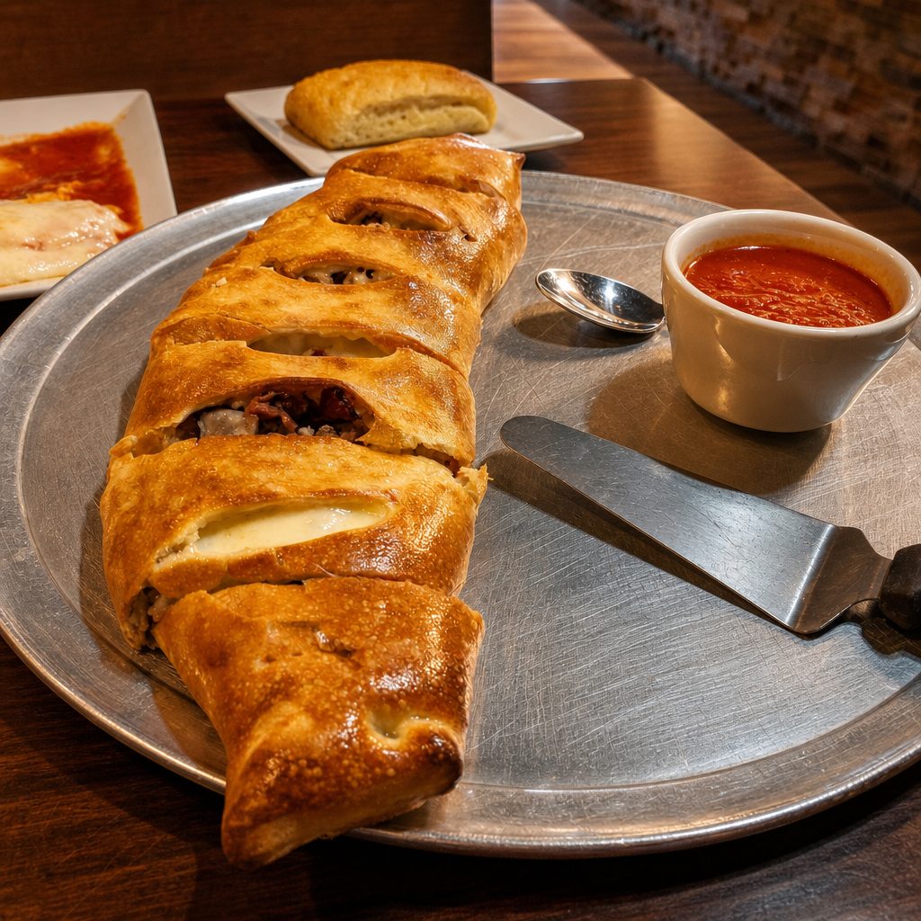 Meat Lover's Stromboli.
