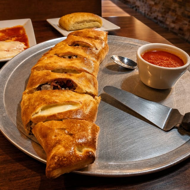 Meat Lover's Stromboli.