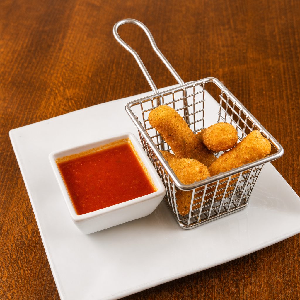 Mozzarella Sticks (6 Pieces).