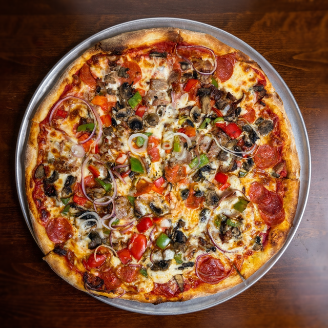 Zio's Special Pizza.